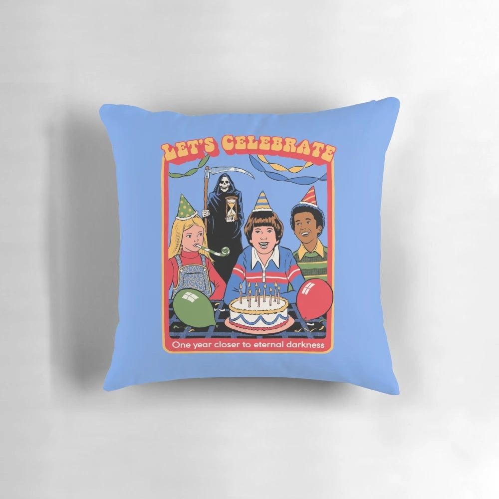 One Year Closer Pillow - Nostalgic Birthday Gift Celebrating Another Year