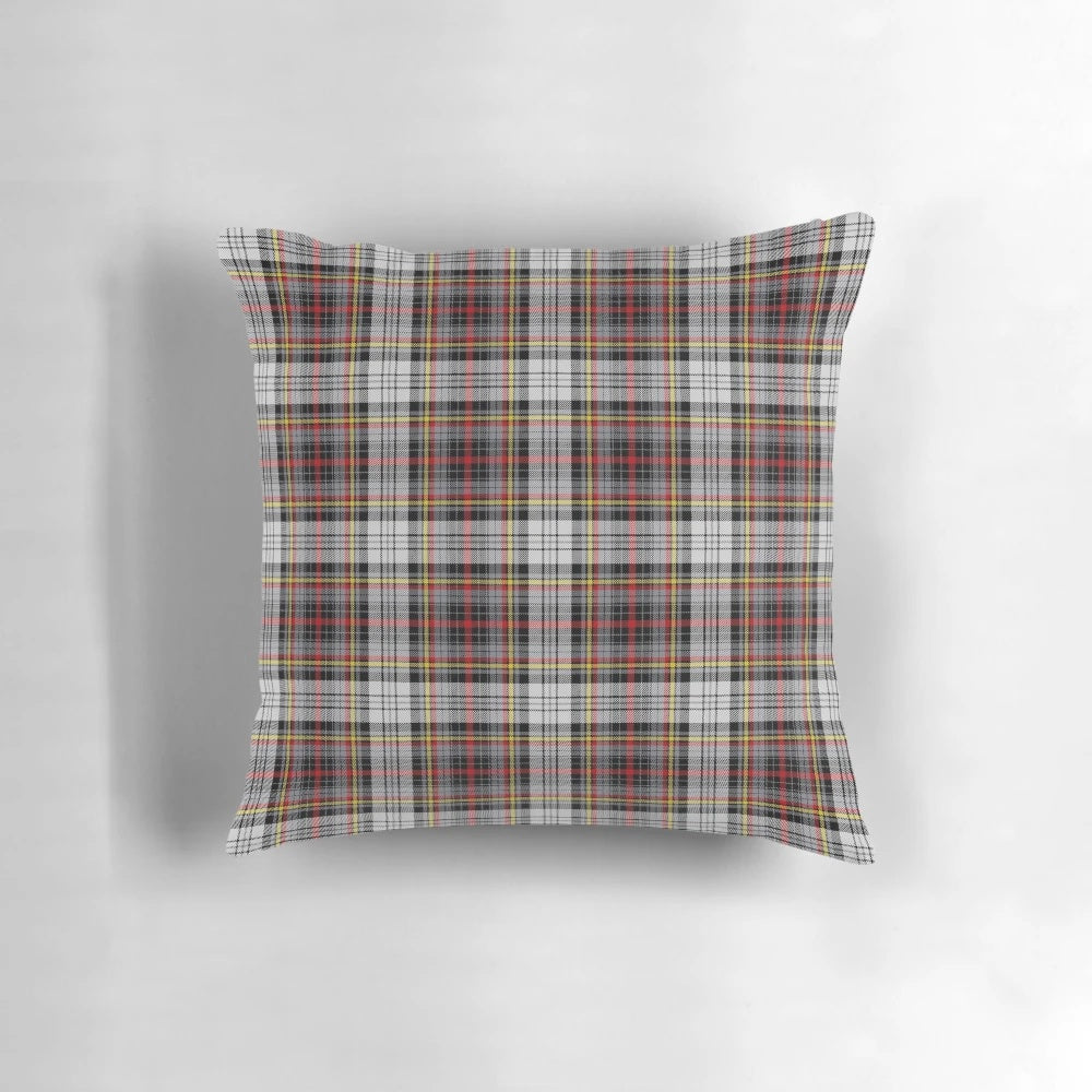 A decorative pillow featuring the official Douglas clan tartan pattern, great for showcasing your Douglas family heritage.