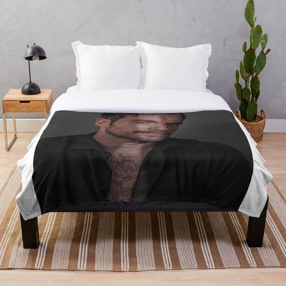 Henry Cavill Plush Blanket