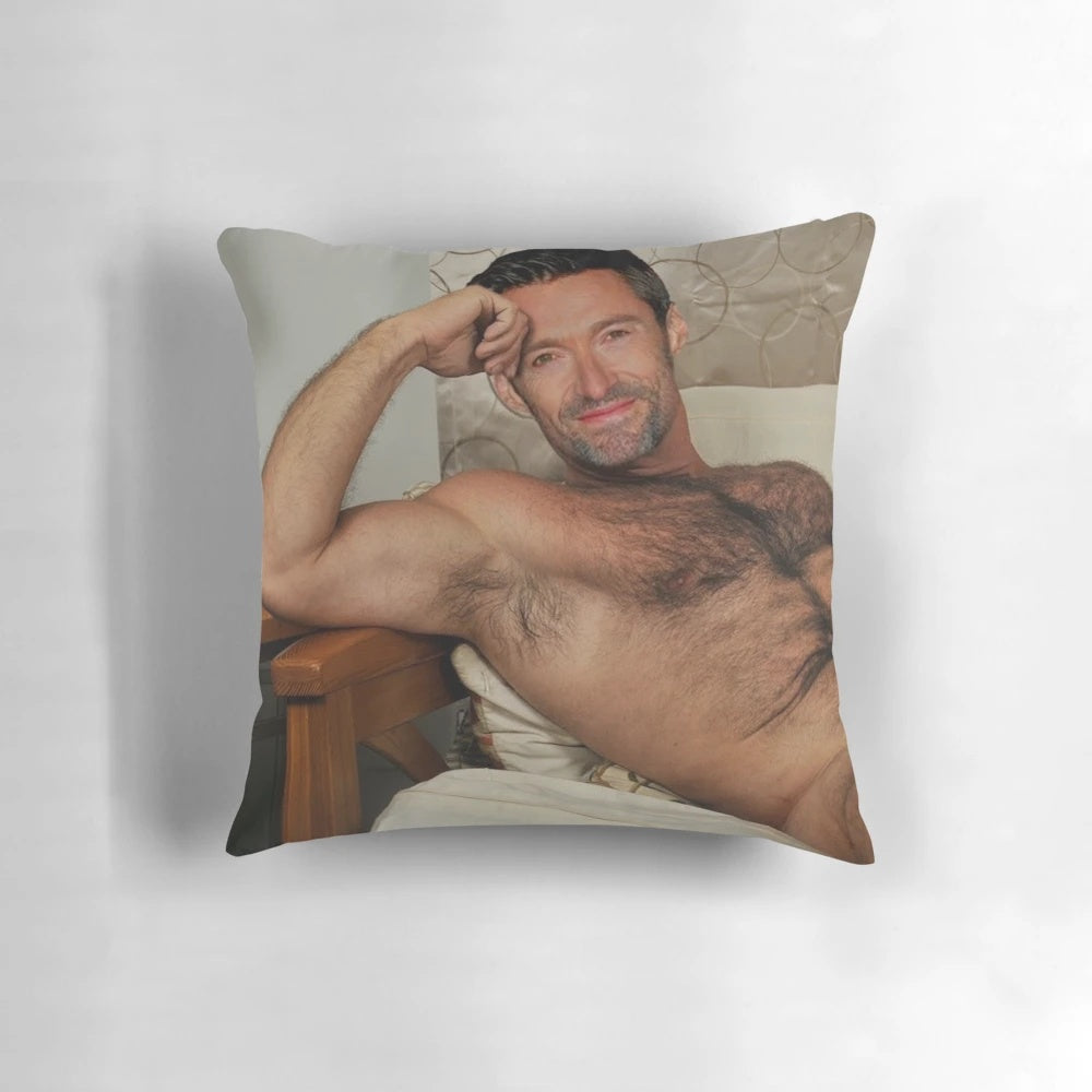 Hugh Jackman Pillow - Celebrate Your Favorite Celebrity