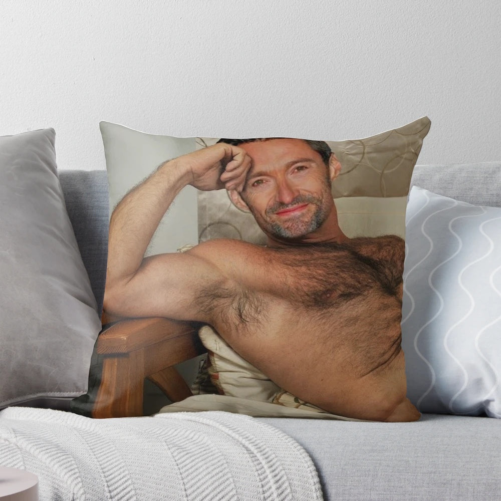 Hugh Jackman Pillow - Celebrate Your Favorite Celebrity