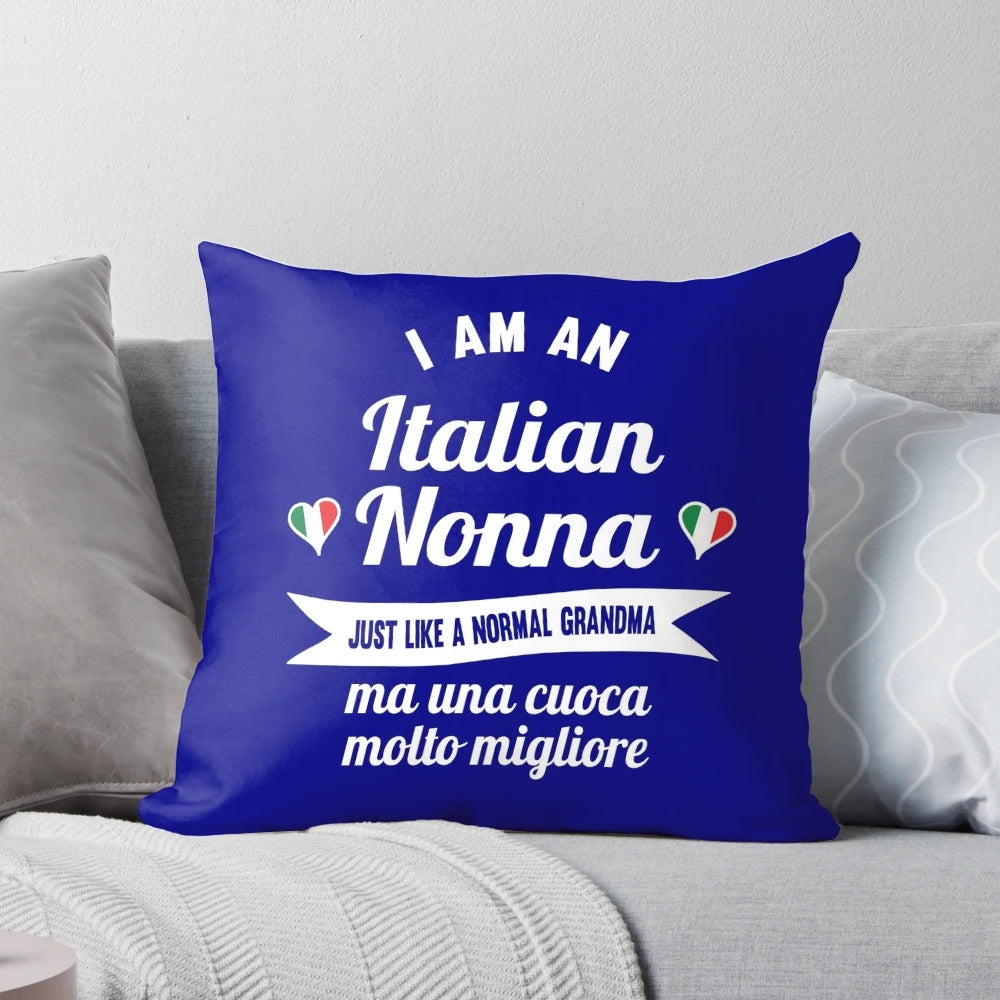 Italian Nonna Pillow - Celebrate Your Italian Heritage