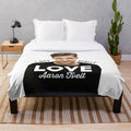 Aaron Tveit Plush Blanket for Musical Theater Fans