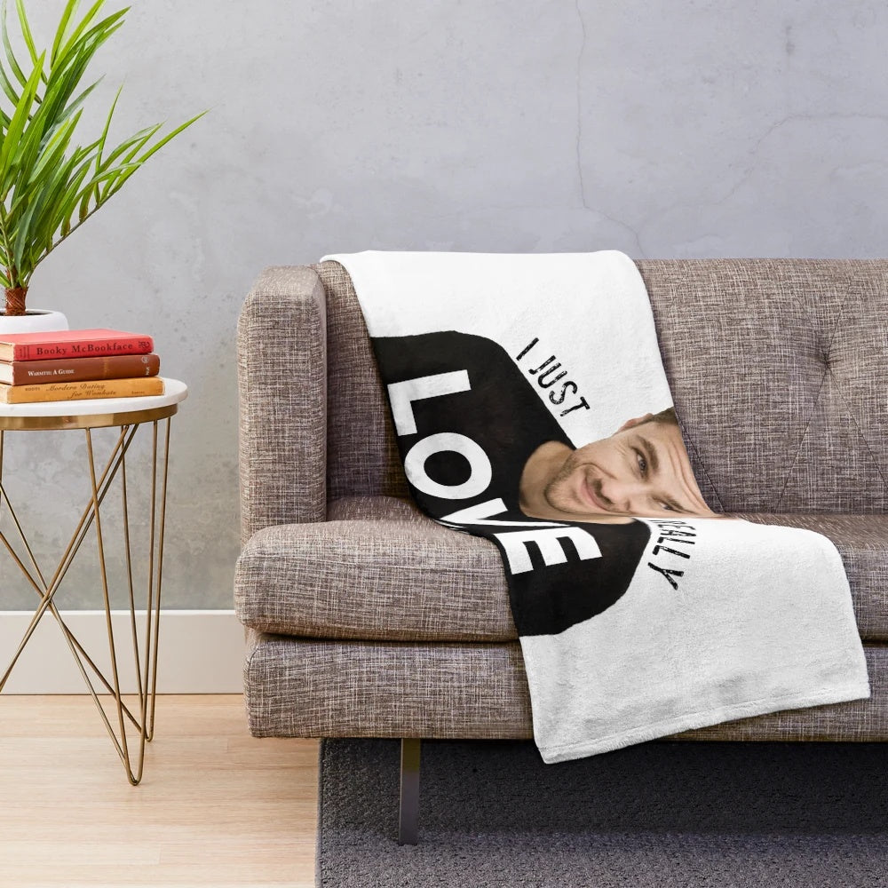 Aaron Tveit Plush Blanket for Musical Theater Fans