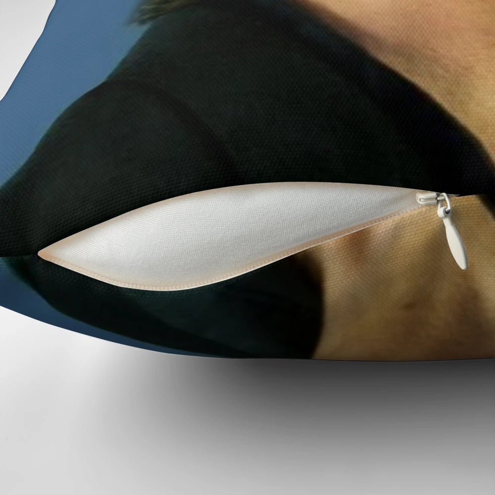 Soft, plush pillow featuring the iconic image of cult movie director Neil Breen