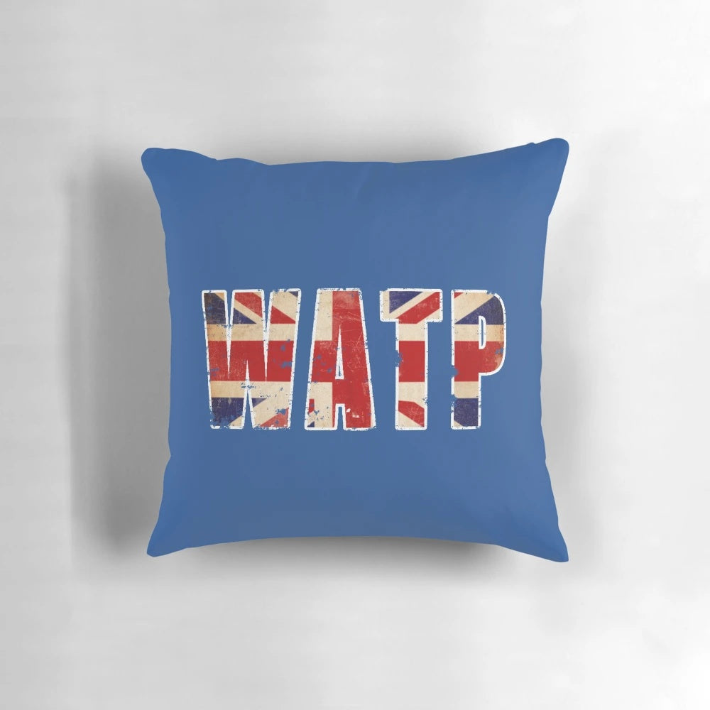 Glasgow Rangers Pillow with 'We Are The People' Design