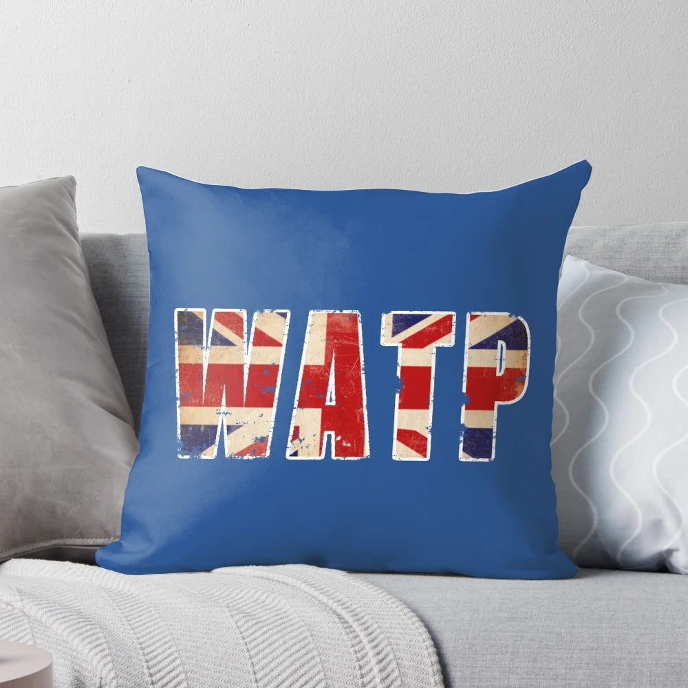 Glasgow Rangers Pillow with 'We Are The People' Design