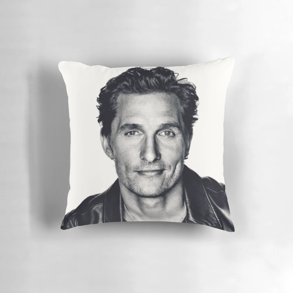 matthew mcconaughey pillow, hollywood star pillow