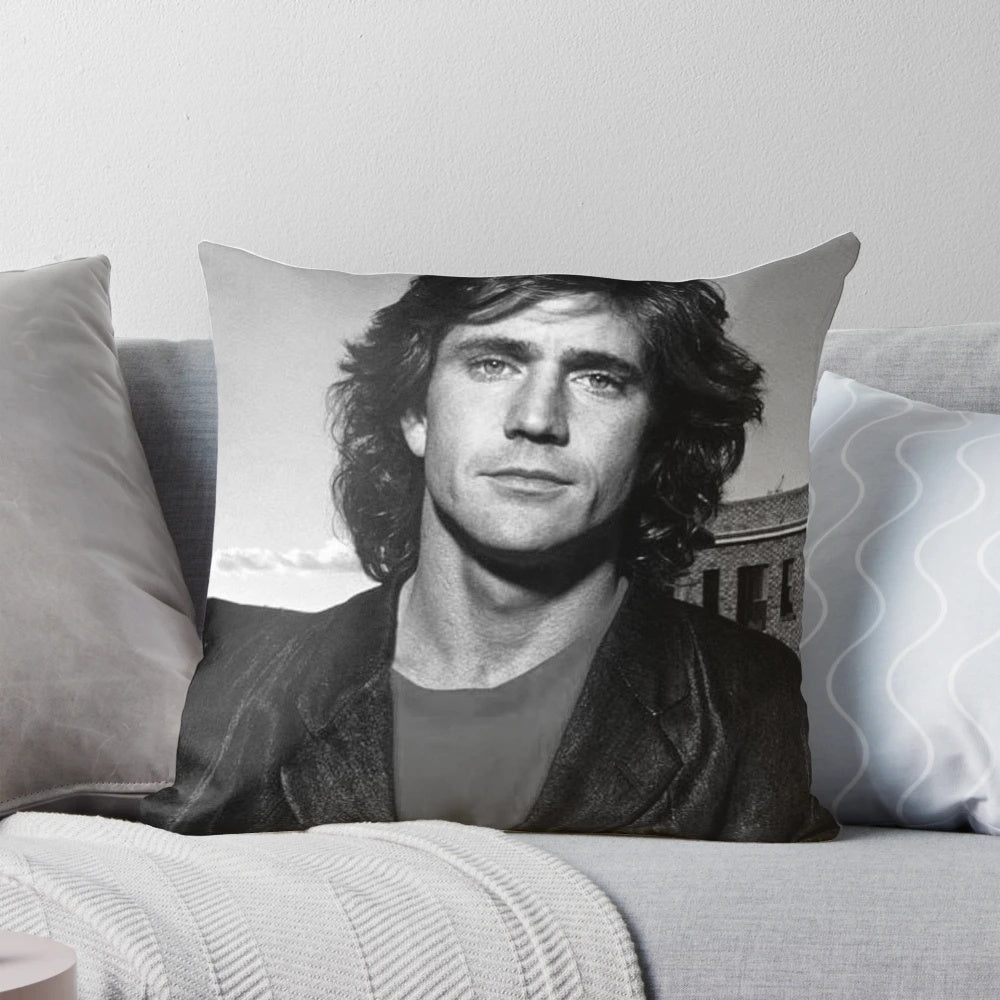 Mel Gibson Themed Decorative Pillow