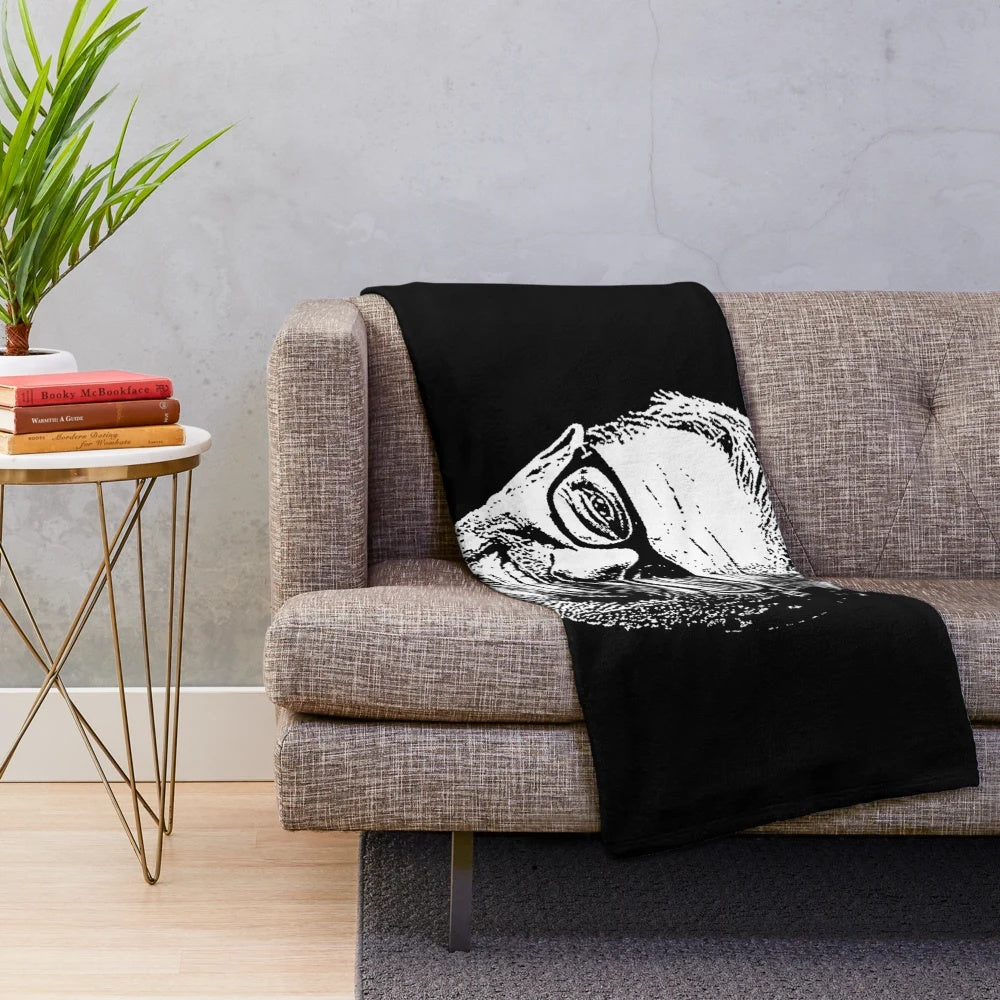 Jeff Goldblum Inspired Plush Blanket
