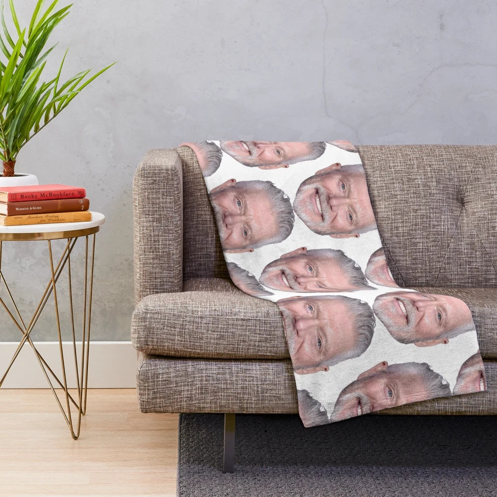 Stephen Lang plush blanket