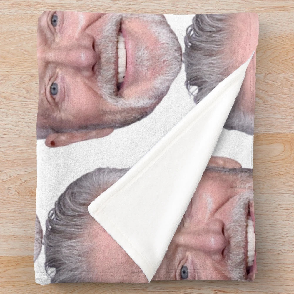 Stephen Lang plush blanket