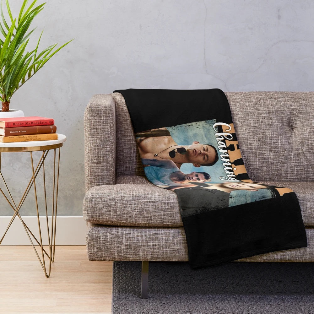 Channing Tatum Plush Blanket for Movie Fans