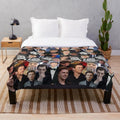 Tom Holland Photo Collage Plush Blanket