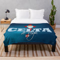 FC Celta Vigo Inspired Plush Blanket
