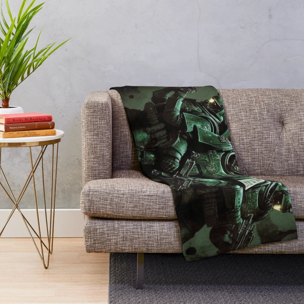 Dark Angel Plush Blanket - Warhammer 40K Inspired
