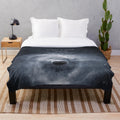 Starset-themed plush blanket with cosmic and space-inspired design