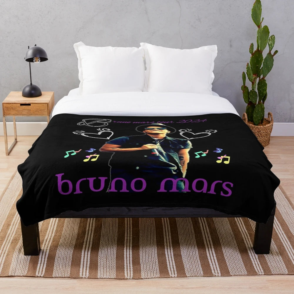 Bruno Mars Celestial Plush Blanket