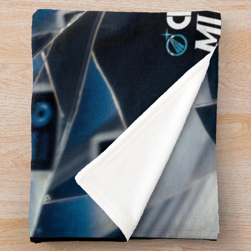 Plush blanket featuring the album art of Soprano Star Hunter