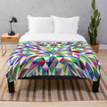 Soft and plush starlight-inspired blanket with a cozy, cosmic design