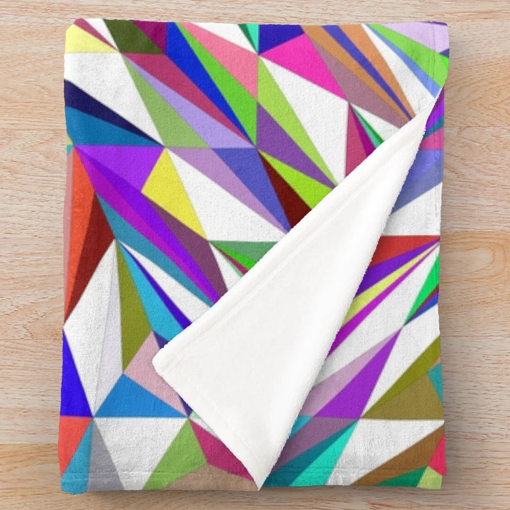 Soft and plush starlight-inspired blanket with a cozy, cosmic design