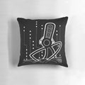 DJ BGooD Pillow featuring a modern, Celtic-inspired design