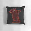 Cerberus, the three-headed dog from Greek mythology, adorns this plush, comfortable pillow for your home.
