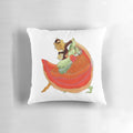 The Ceremonymaster Dance Pillow featuring characters from Dimension20's A Court of Fey and Flowers