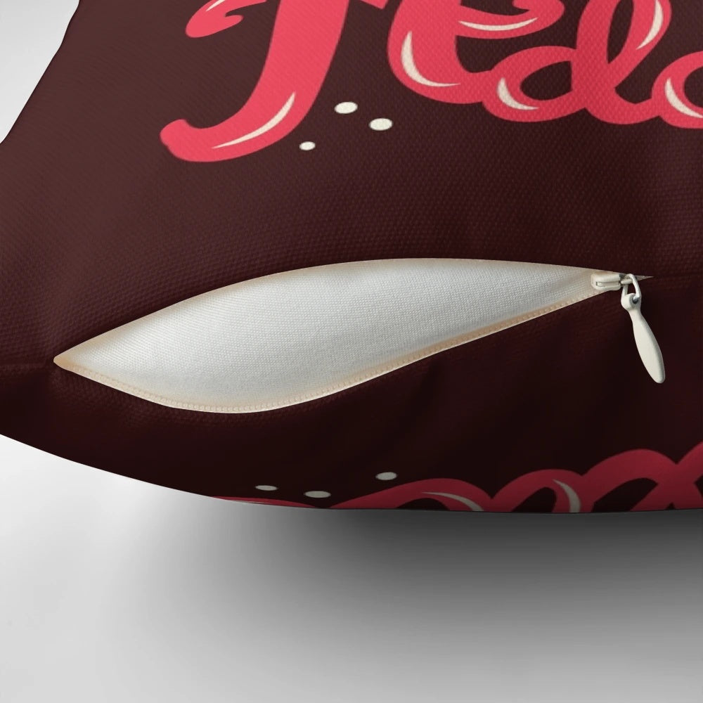 Certified Book Lover Pillow - Soft Pillow with Book-Themed Lettering