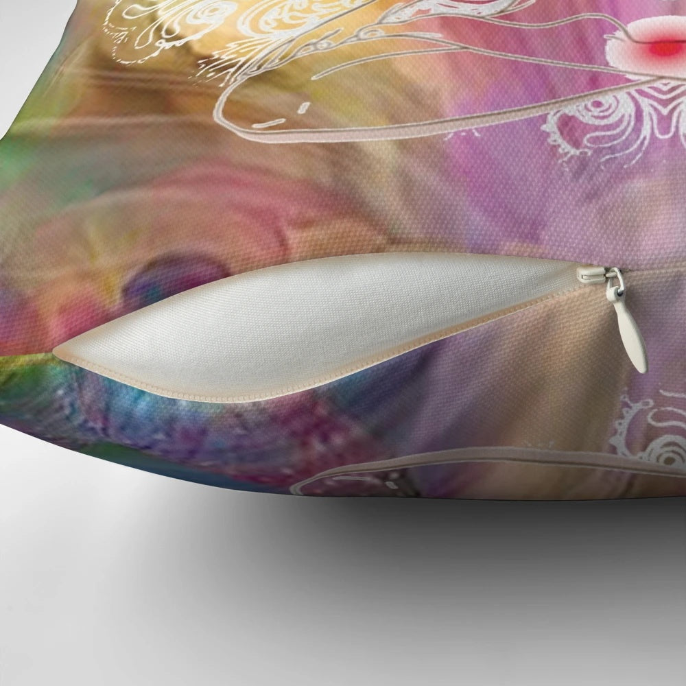 Chakra Balance Pillow for Spiritual Meditation and Yoga Practice