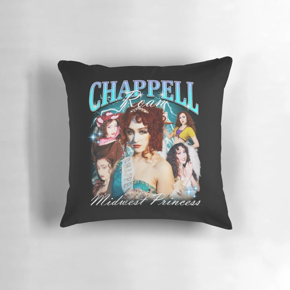 Chappell Roan Midwest Princess Pillow, a cozy and stylish home decor item for Chappell Roan fans.