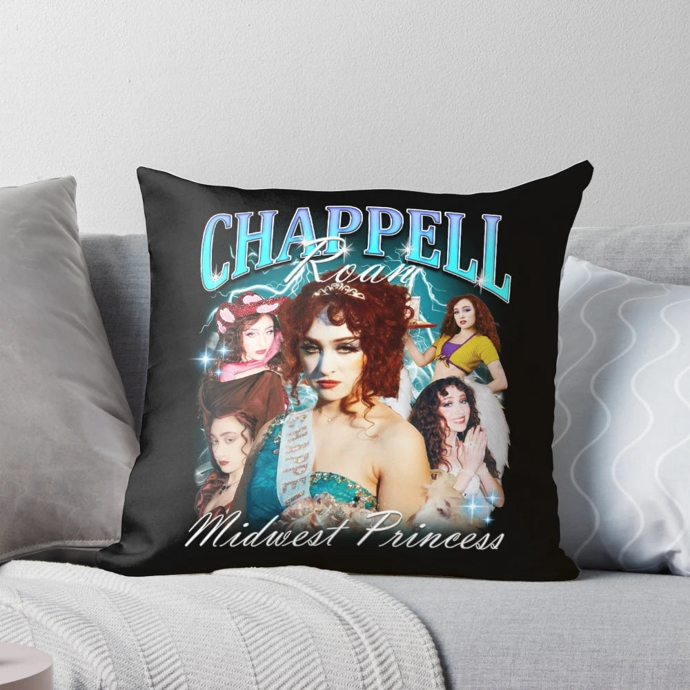 Chappell Roan Midwest Princess Pillow, a cozy and stylish home decor item for Chappell Roan fans.