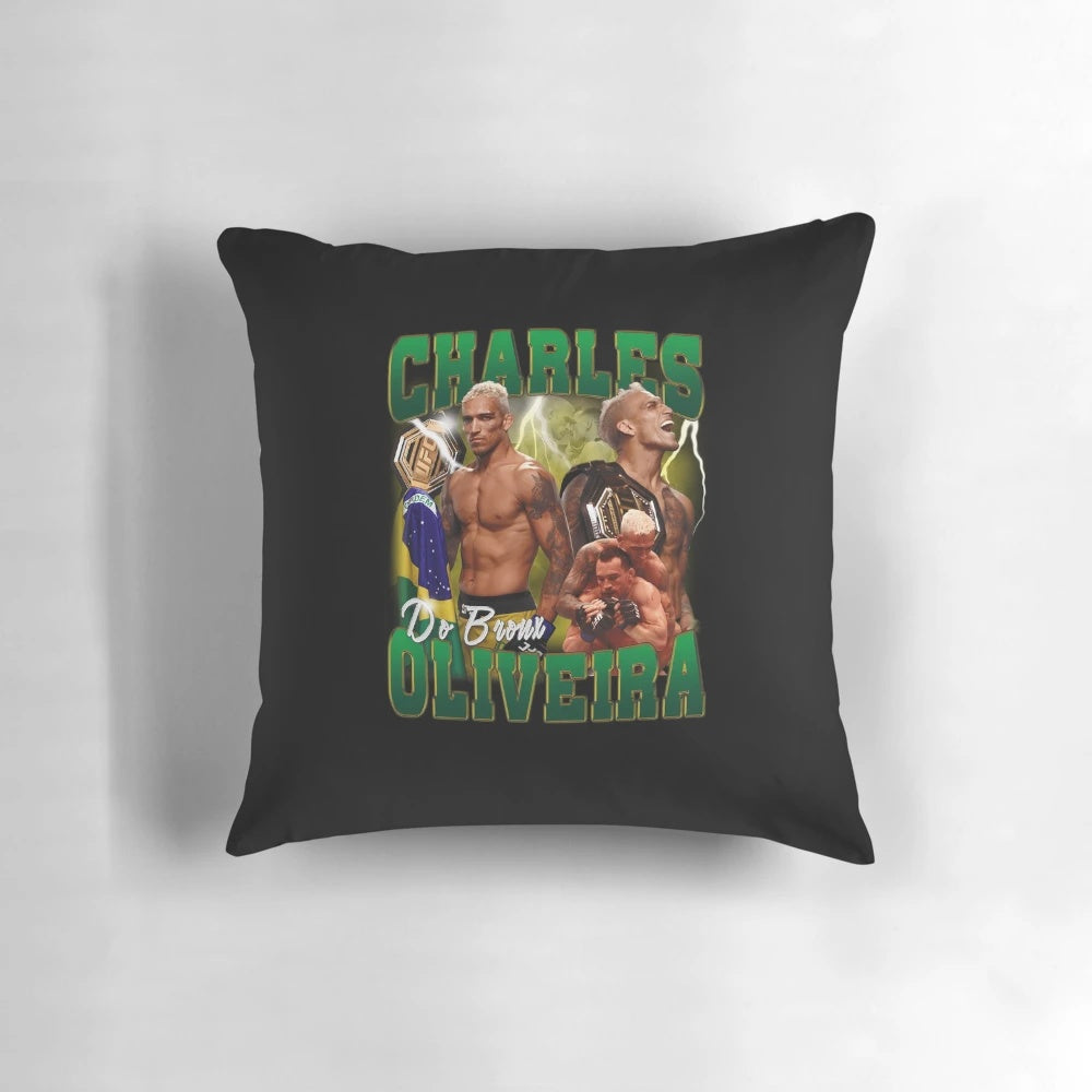 Charles Oliveira's Bootleg Pillow - A Must-Have for MMA Fans