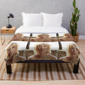 Charlize Theron Inspired Plush Blanket