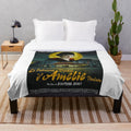 Amelie-inspired classic plush blanket