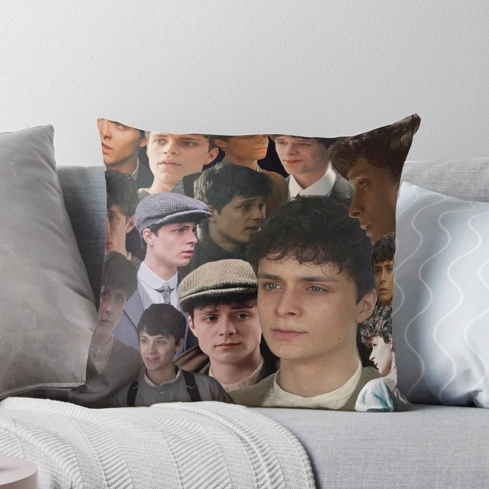 Collage pillow featuring characters from the beloved TV series "Anne with an E"