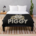 Miss Piggy inspired plush blanket for Muppets fans