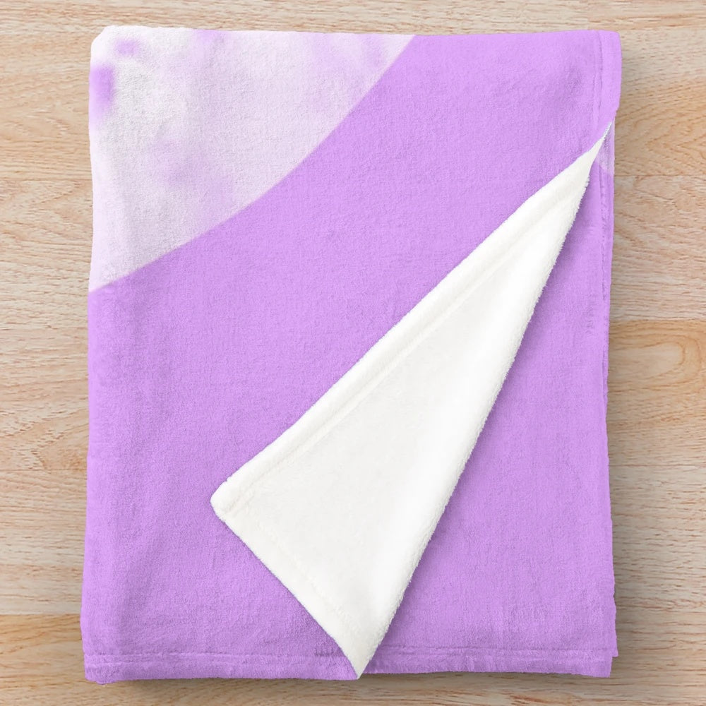 Chateau Saint Inspired Plush Blanket with Music Motifs