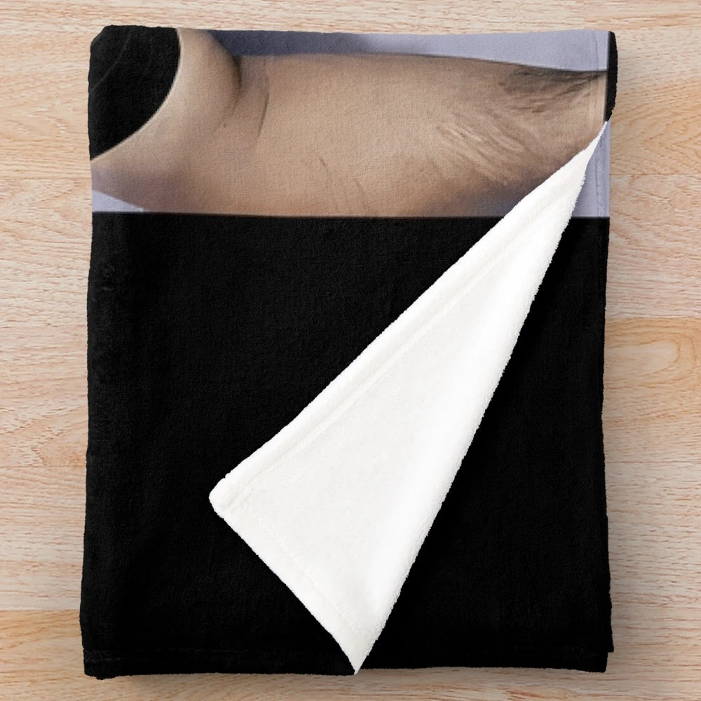 Chayanne-inspired plush blanket featuring the popular Latin singer