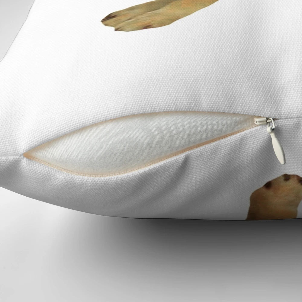 Soft and plush Cheems Shiba Inu meme-themed pillow