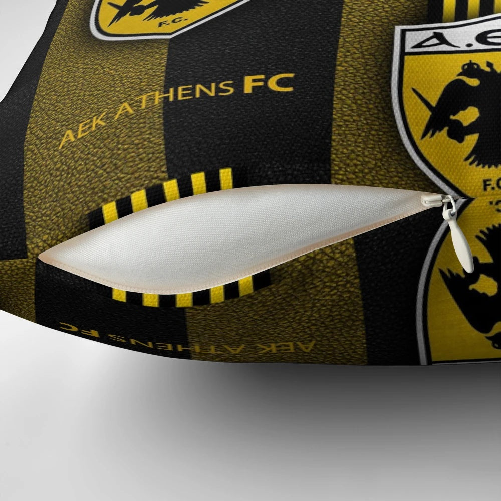 AEK Athens Football Club Logo Pillow