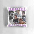 Danny Ric Formula 1 Pillow featuring Daniel Ricciardo, the popular McLaren and Red Bull driver