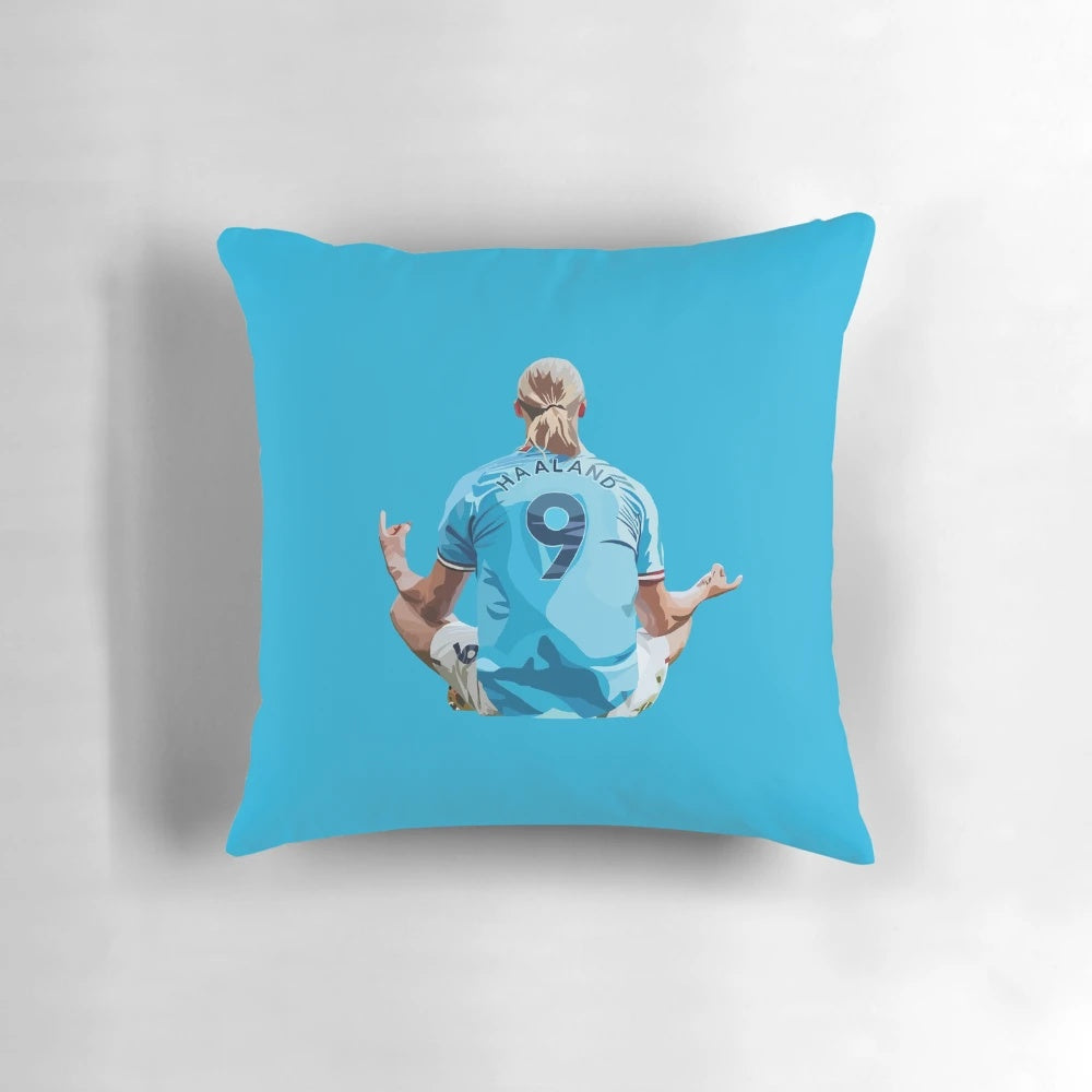 Erling Haaland Borussia Dortmund Football Fan Pillow