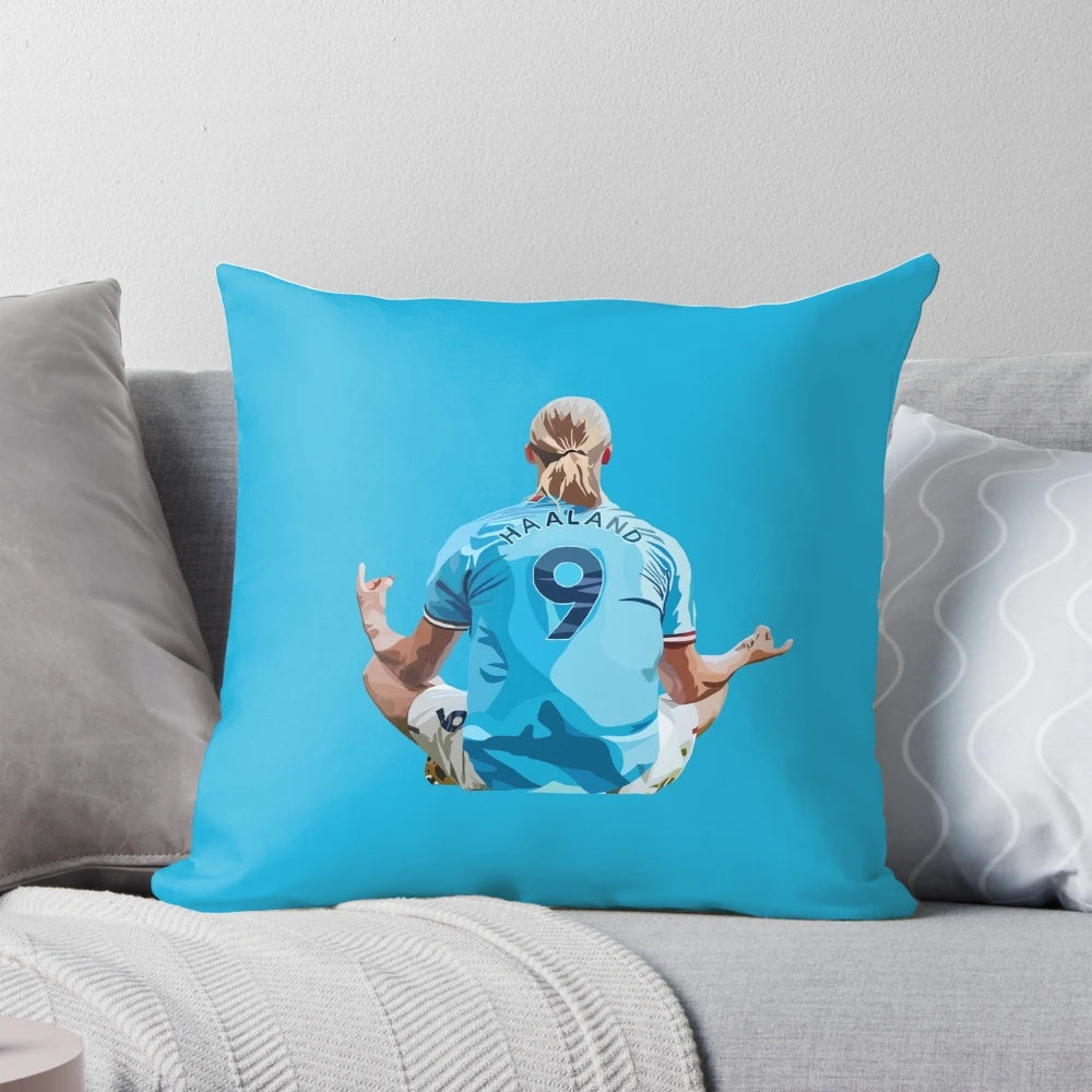 Erling Haaland Borussia Dortmund Football Fan Pillow