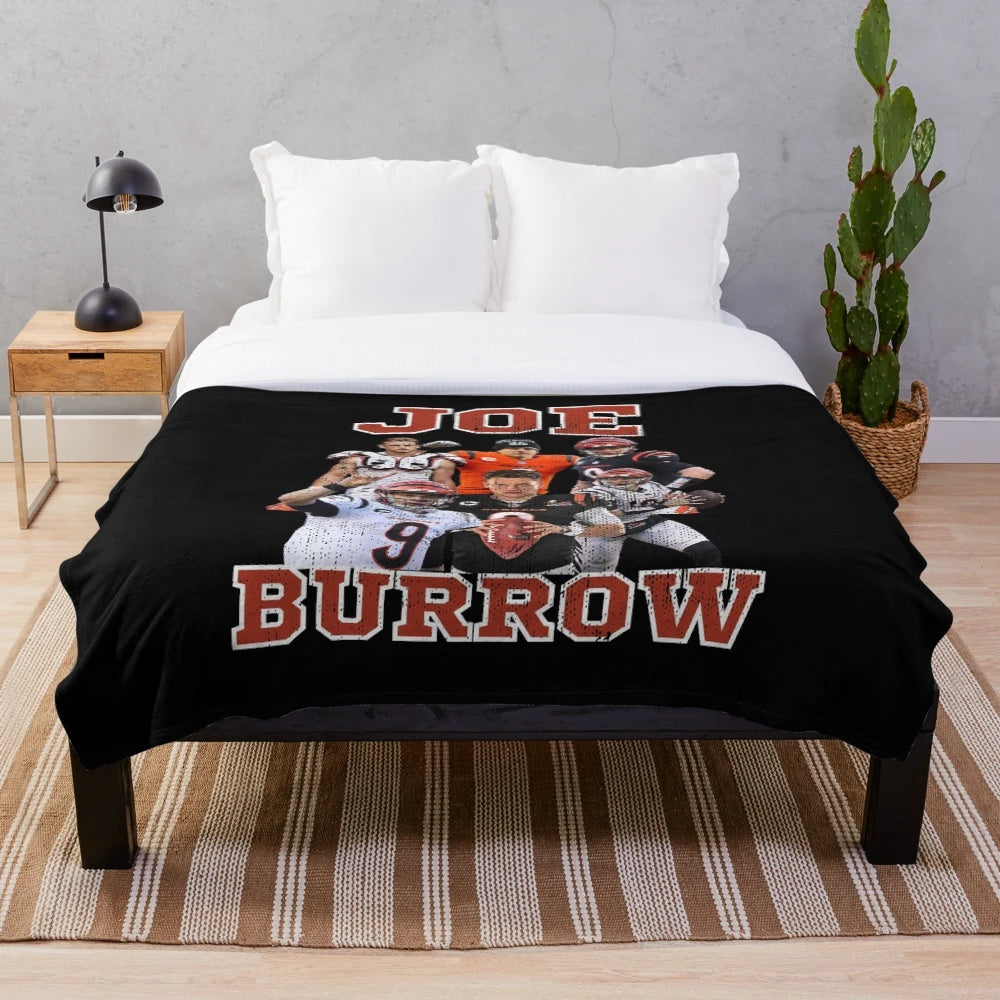 Joe Burrow Plush Blanket