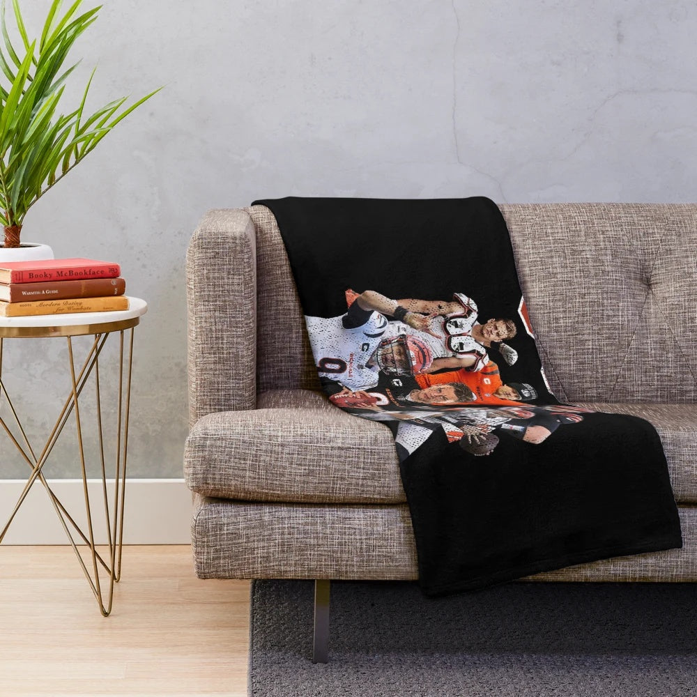 Joe Burrow Plush Blanket