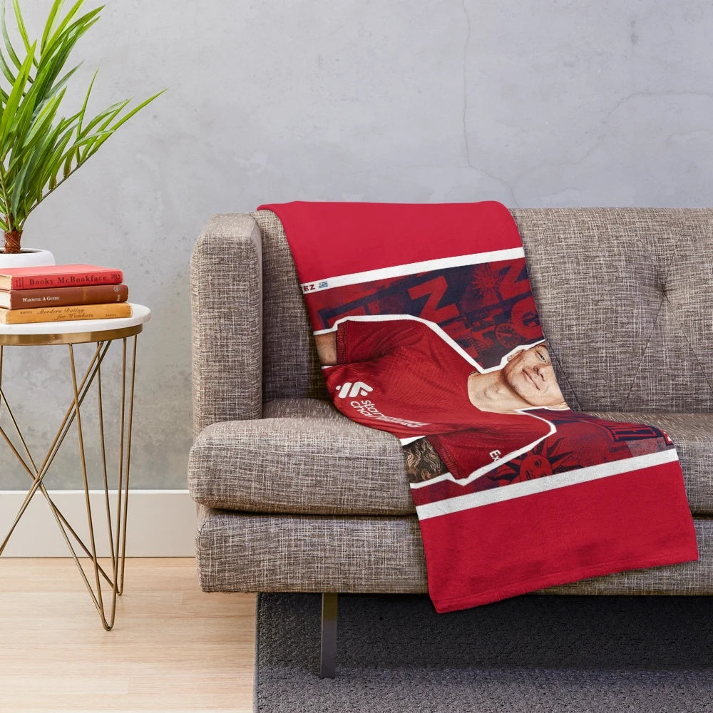 Darwin Nunez 27 Plush Blanket