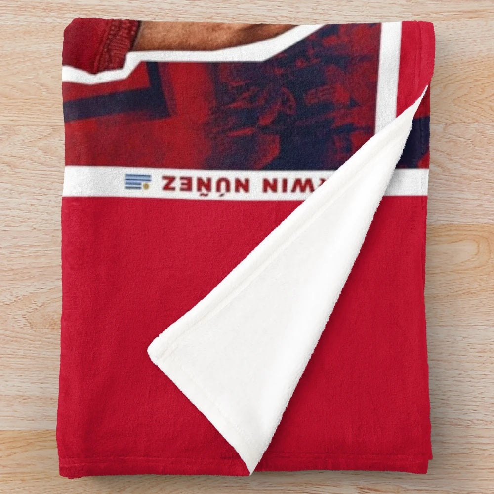 Darwin Nunez 27 Plush Blanket