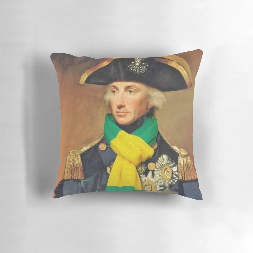 Horatio Nelson Fan Pillow for Norwich City FC supporters
