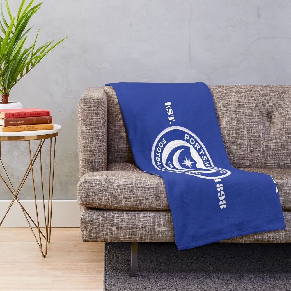 Portsmouth FC Plush Blanket